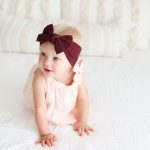 Niceye Handmade Baby Headbands Stretchy Nylon Headband with Bows for Infant Baby Toddler Girls- Pack of 10 - Image 4